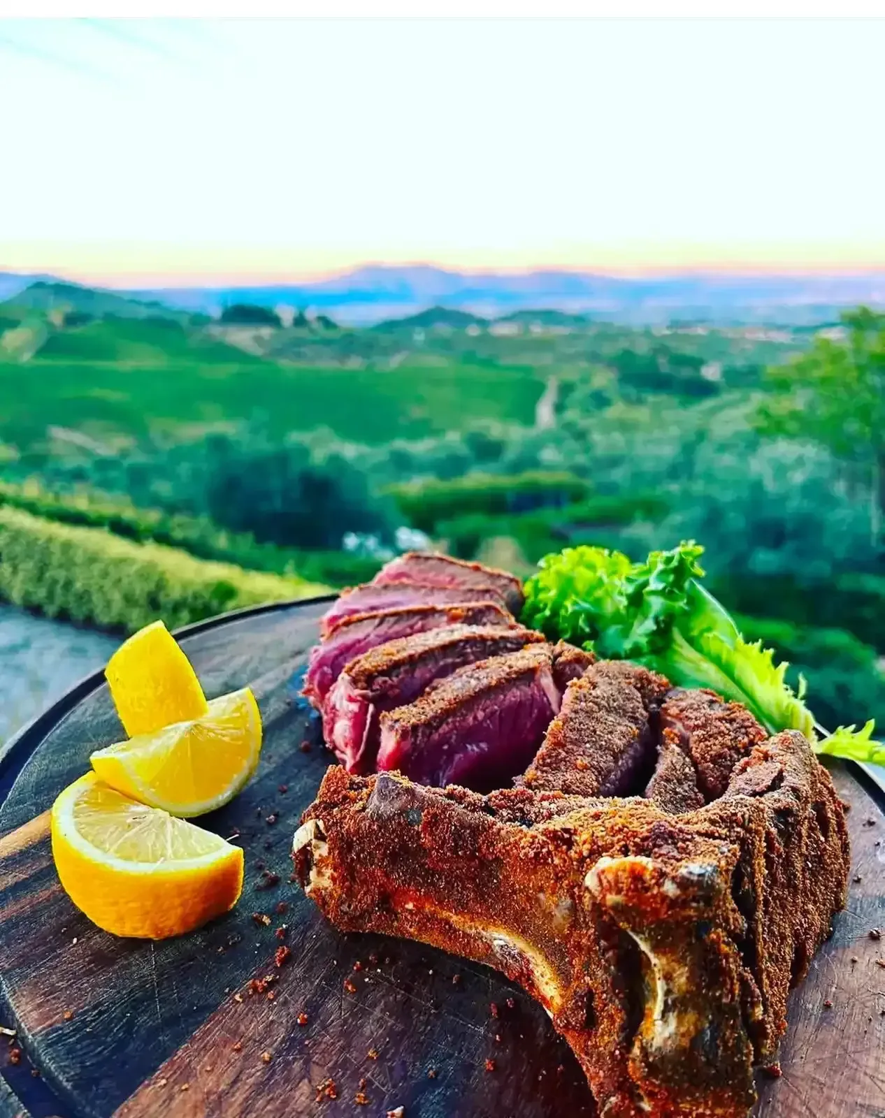Bistecca alla fiorentina del ristorante dell'Agriturismo Sottotono, fotografia food Koral